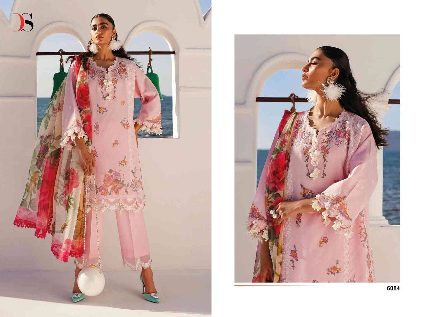 Sana Safinaz Muzlin Embroidered-24 By Deepsy Suits 6081 To 6086 Series Designer Pakistani Suits Beautiful Stylish Fancy Colorful Party Wear & Occasional Wear Pure Cotton Embroidered Dresses At Wholesale Price