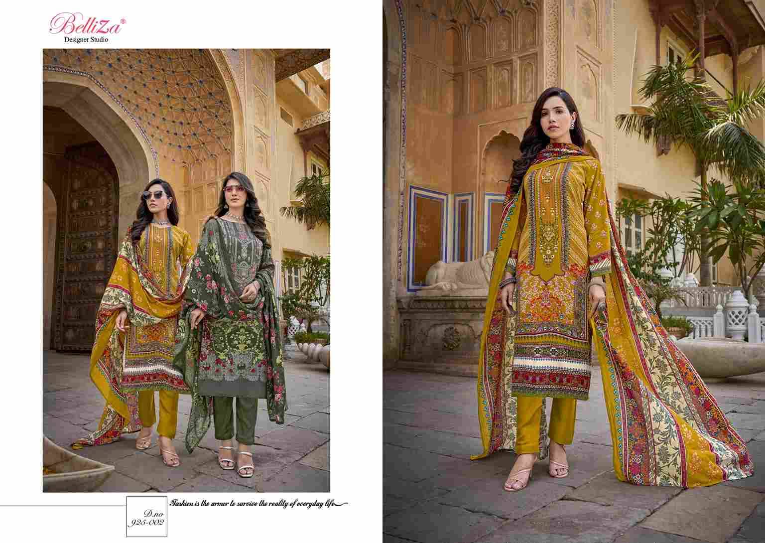 Riwayat By Belliza 925-001 To 925-008 Series Beautiful Festive Suits Stylish Fancy Colorful Casual Wear & Ethnic Wear Pure Viscose Rayon Print Dresses At Wholesale Price