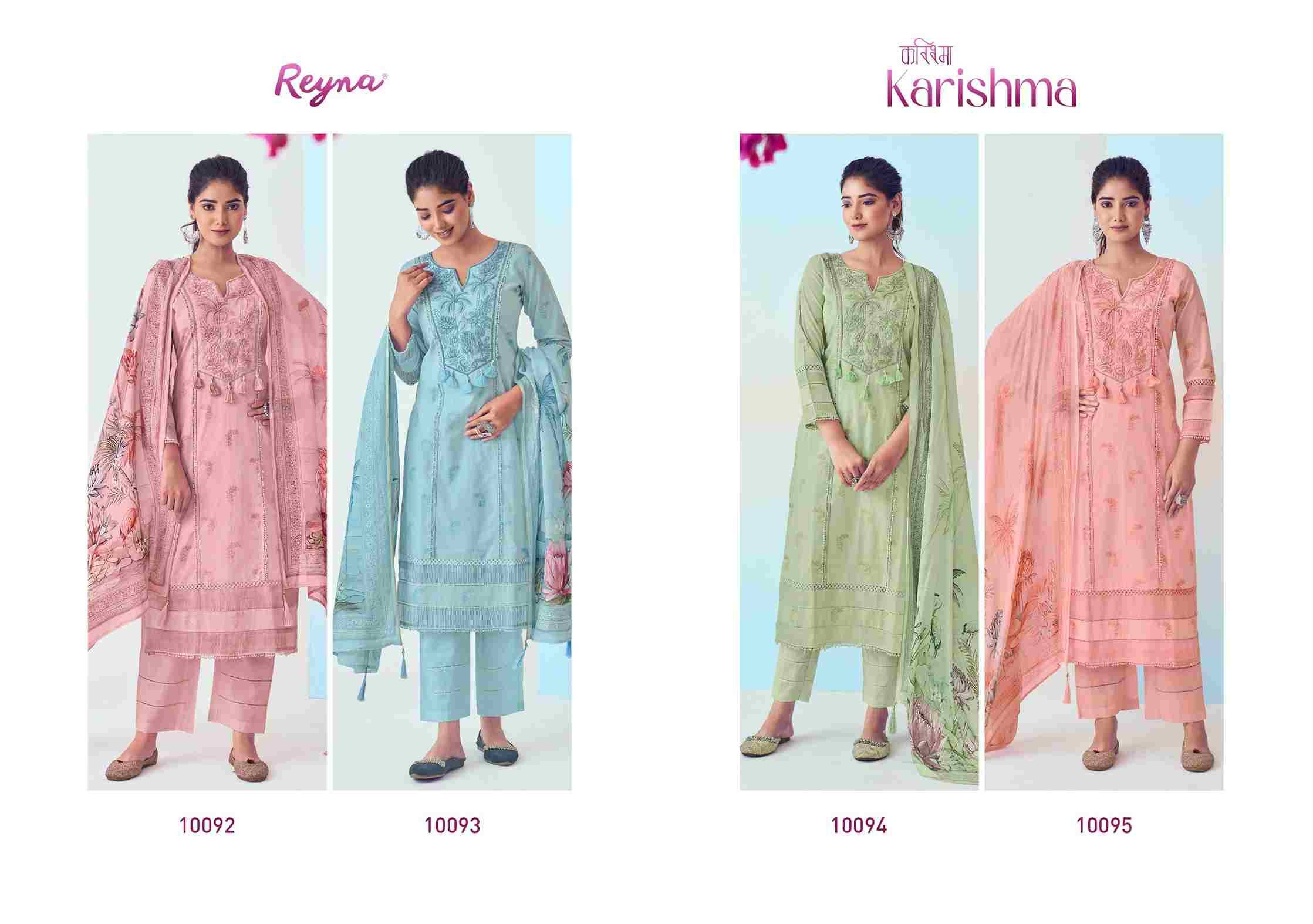 Karishma By Reyna 10092 To 10095 Series Designer Stylish Fancy Colorful Beautiful Party Wear & Ethnic Wear Collection Cotton Print Tops At Wholesale Price