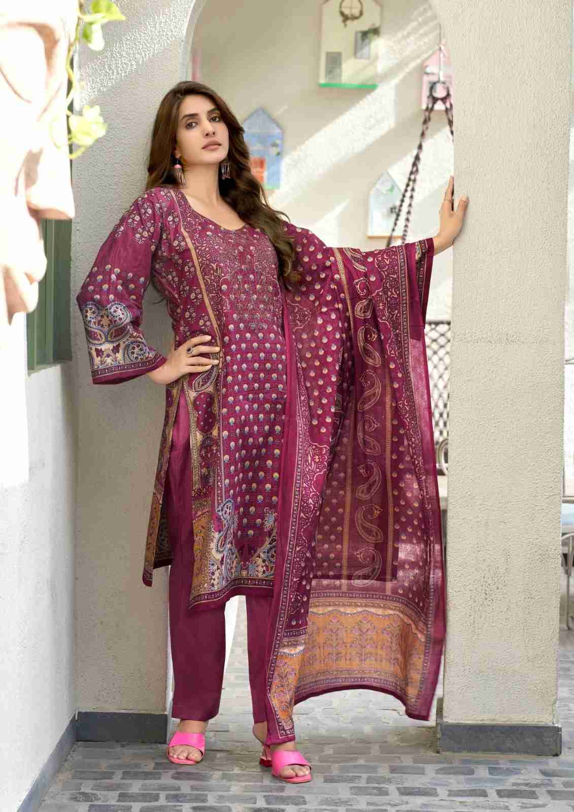 Nayra.A By Yashika Trends 1001 To 1008 Series Beautiful Festive Suits Colorful Stylish Fancy Casual Wear & Ethnic Wear Pure Cotton Print Dresses At Wholesale Price