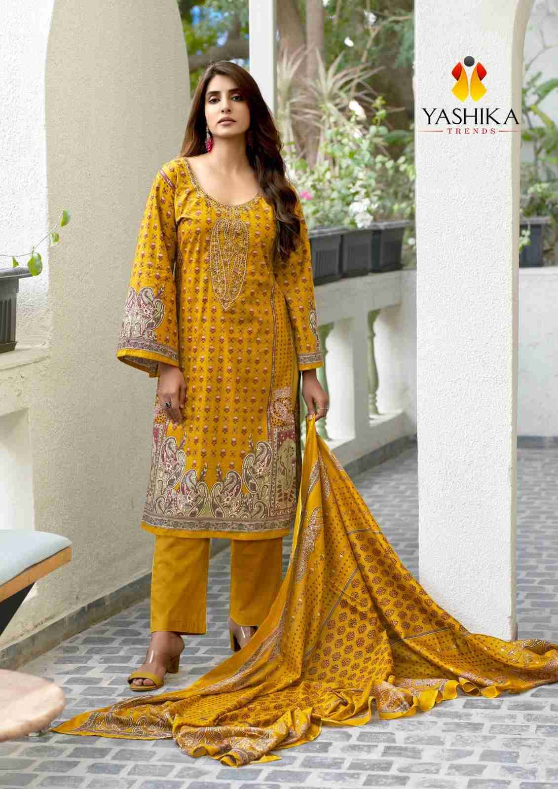 Nayra.A By Yashika Trends 1001 To 1008 Series Beautiful Festive Suits Colorful Stylish Fancy Casual Wear & Ethnic Wear Pure Cotton Print Dresses At Wholesale Price