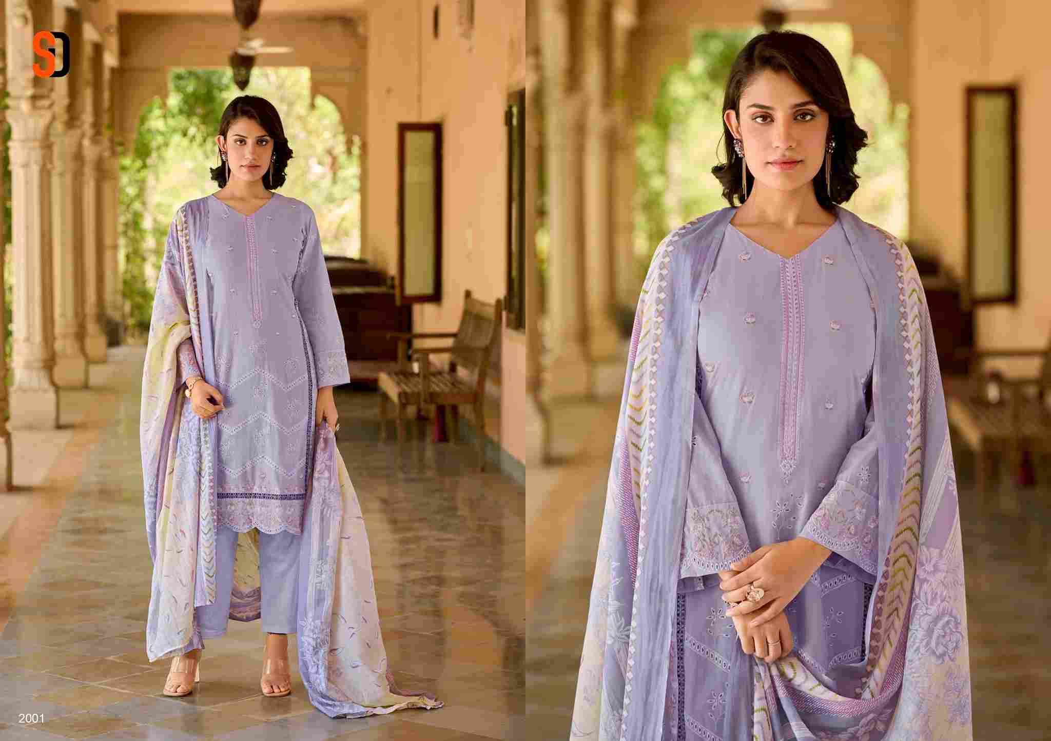 Charizma Vol-2 By Shraddha Designer 2001 To 2004 Series Beautiful Pakistani Suits Colorful Stylish Fancy Casual Wear & Ethnic Wear Pure Cotton With Embroidered Dresses At Wholesale Price