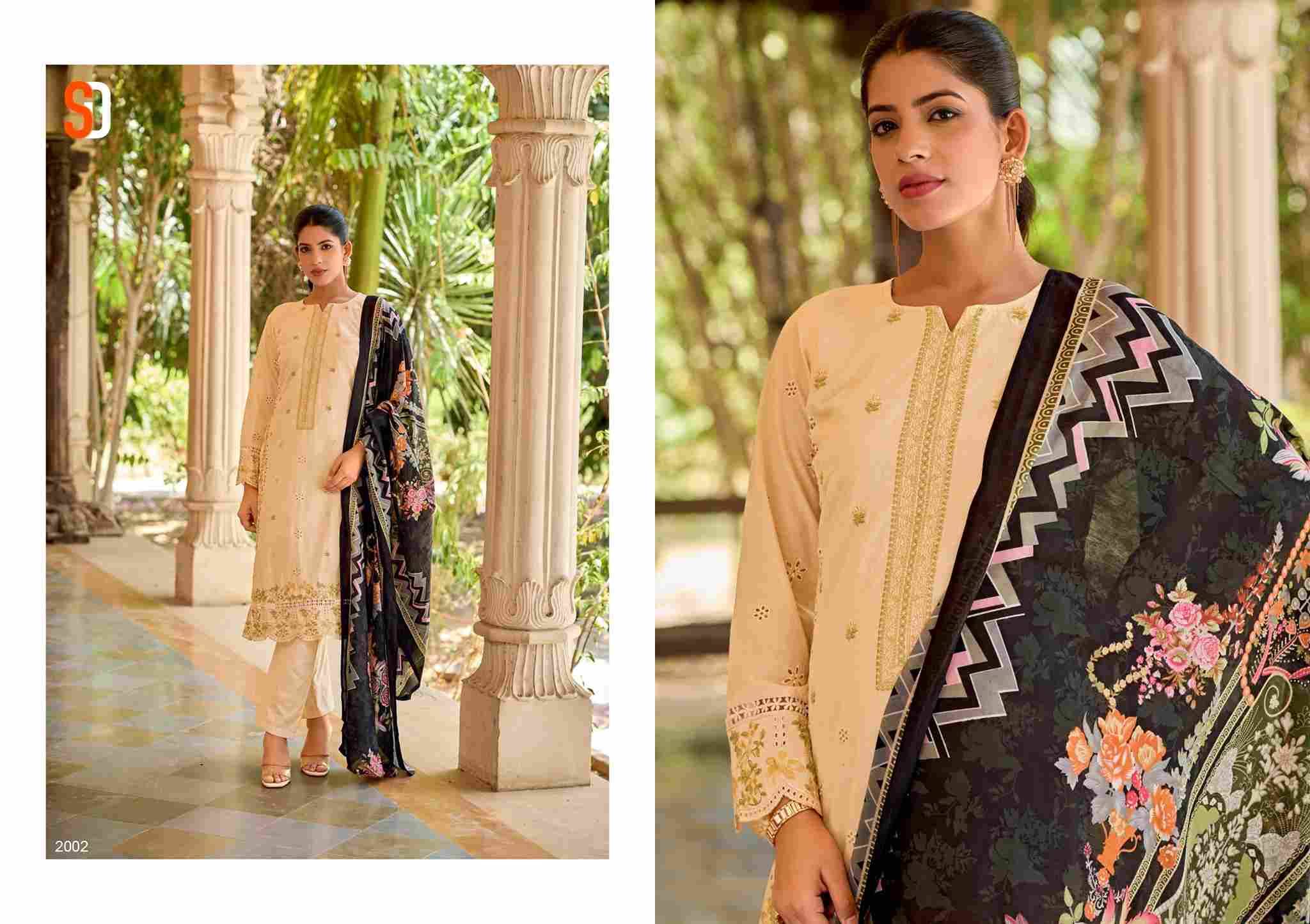 Charizma Vol-2 By Shraddha Designer 2001 To 2004 Series Beautiful Pakistani Suits Colorful Stylish Fancy Casual Wear & Ethnic Wear Pure Cotton With Embroidered Dresses At Wholesale Price