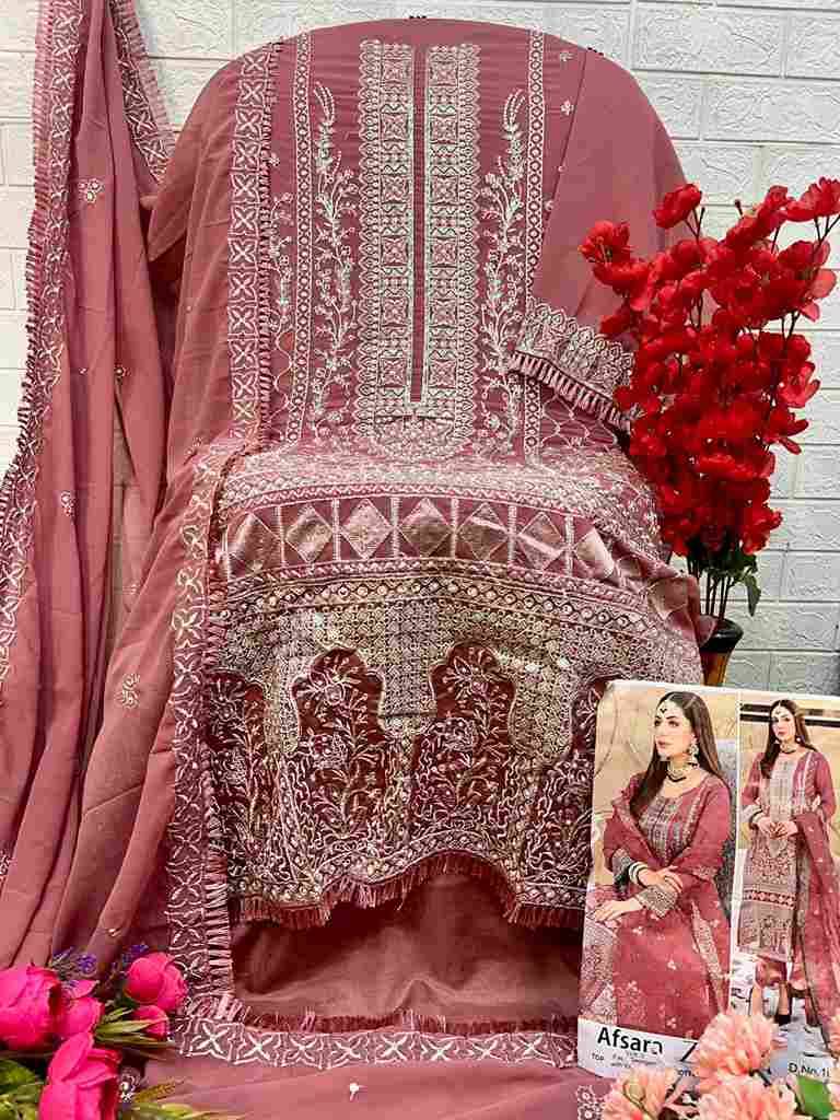 Afsara Vol-2 By Zaha 10292-A To 10292-D Series Beautiful Pakistani Suits Stylish Fancy Colorful Party Wear & Occasional Wear Faux Georgette With Embroidery Dresses At Wholesale Price