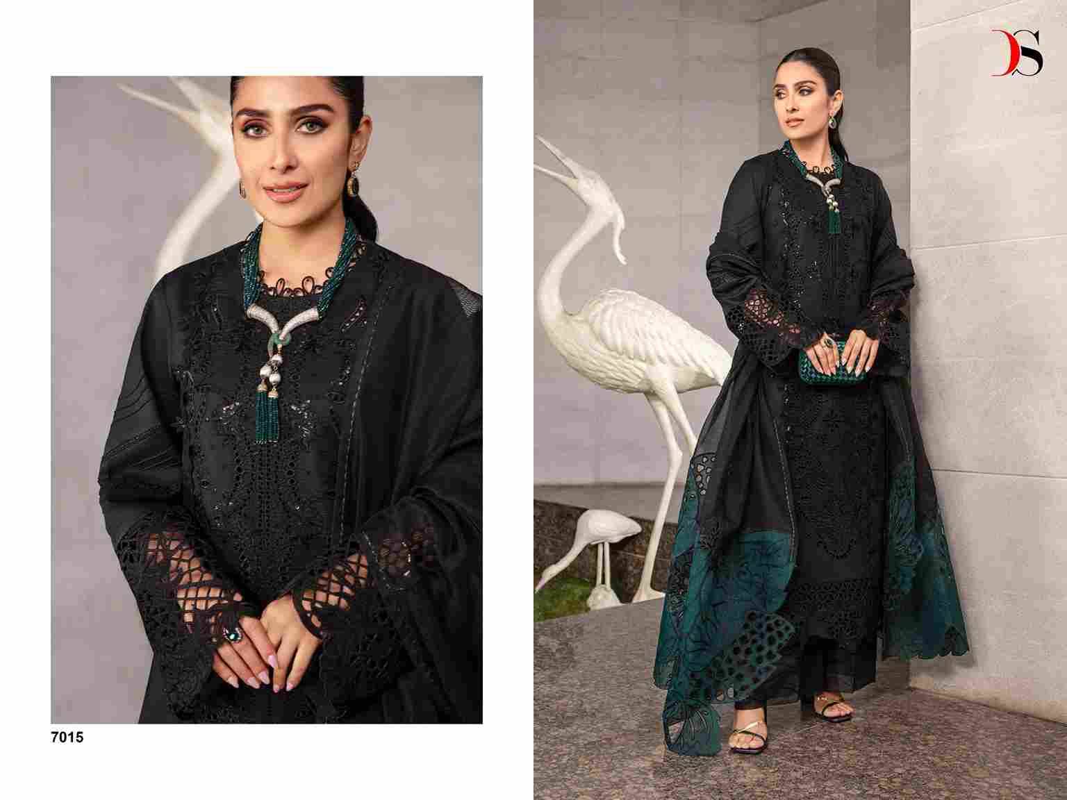 Rangrasiya Premium Lawn-24 Vol-2 By Deepsy Suits 7011 To 7016 Series Designer Pakistani Suits Beautiful Fancy Stylish Colorful Party Wear & Occasional Wear Pure Cotton With Embroidery Dresses At Wholesale Price