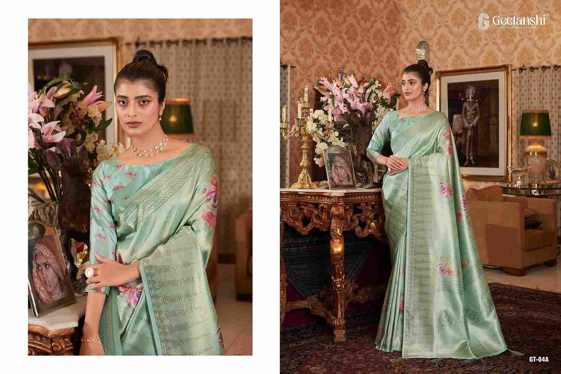 Nitara By Geetanshi Indian Traditional Wear Collection Beautiful Stylish Fancy Colorful Party Wear & Occasional Wear Soft Silk Sarees At Wholesale Price