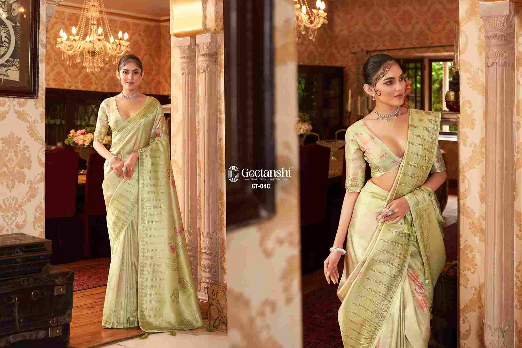 Nitara By Geetanshi Indian Traditional Wear Collection Beautiful Stylish Fancy Colorful Party Wear & Occasional Wear Soft Silk Sarees At Wholesale Price