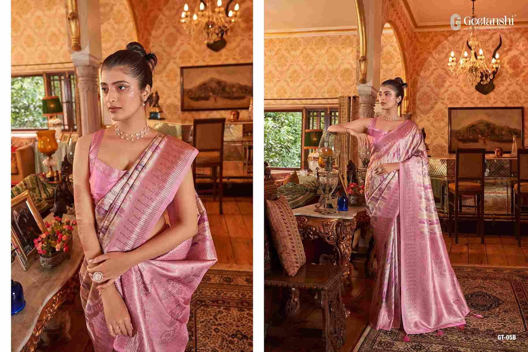 Nitara By Geetanshi Indian Traditional Wear Collection Beautiful Stylish Fancy Colorful Party Wear & Occasional Wear Soft Silk Sarees At Wholesale Price