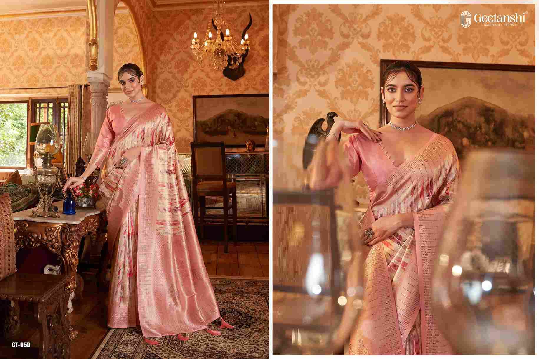 Nitara By Geetanshi Indian Traditional Wear Collection Beautiful Stylish Fancy Colorful Party Wear & Occasional Wear Soft Silk Sarees At Wholesale Price