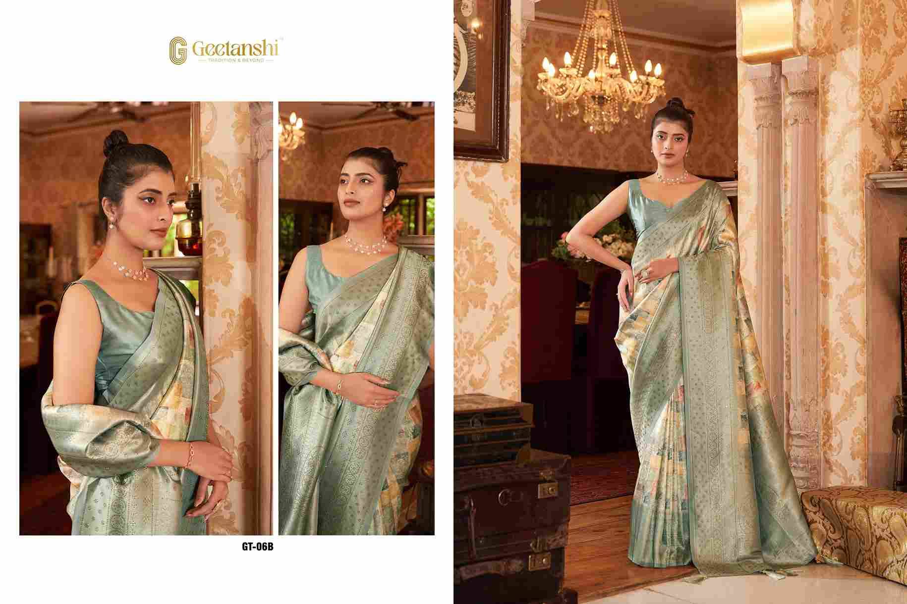 Nitara By Geetanshi Indian Traditional Wear Collection Beautiful Stylish Fancy Colorful Party Wear & Occasional Wear Soft Silk Sarees At Wholesale Price