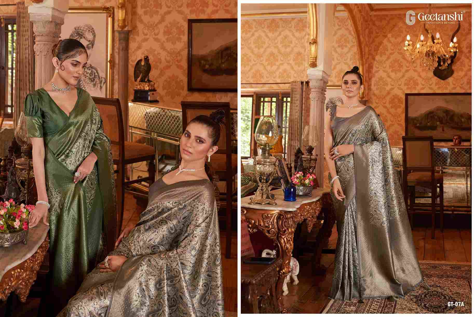 Nitara By Geetanshi Indian Traditional Wear Collection Beautiful Stylish Fancy Colorful Party Wear & Occasional Wear Soft Silk Sarees At Wholesale Price