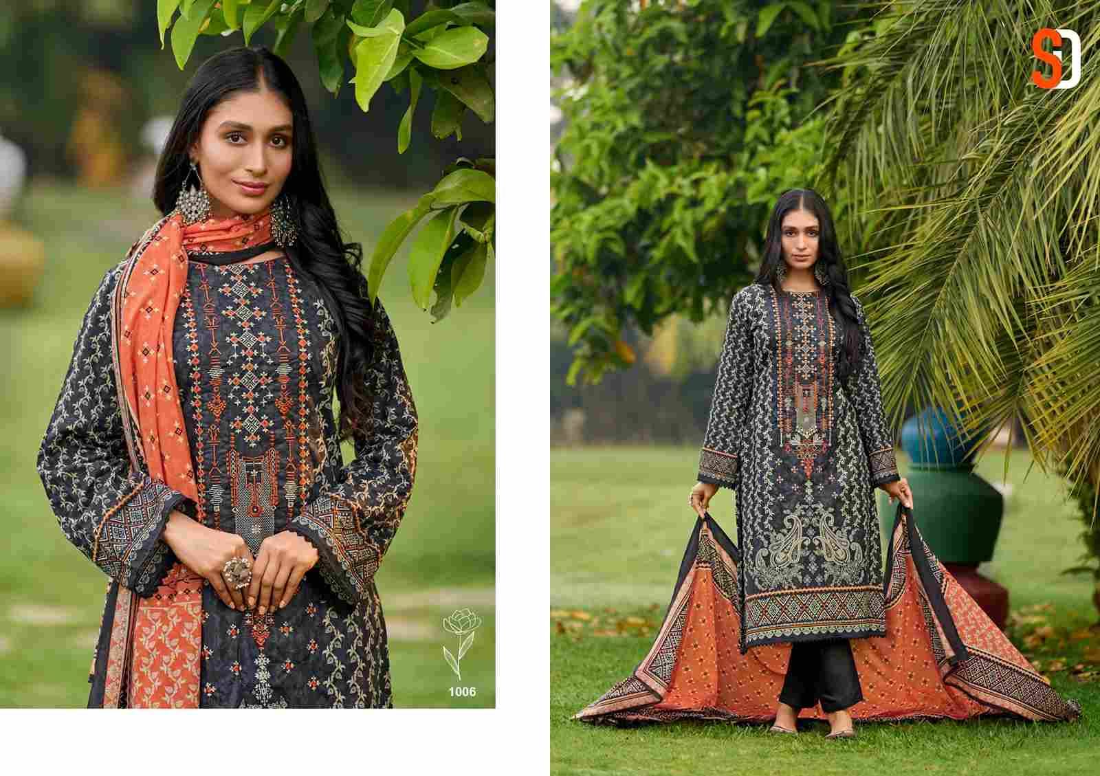 Bin Saeed Lawn Collection Vol-6 Nx By Shraddha Designer Designer Pakistani Suits Beautiful Fancy Stylish Colorful Party Wear & Occasional Wear Pure Cotton Print With Embroidery Dresses At Wholesale Price