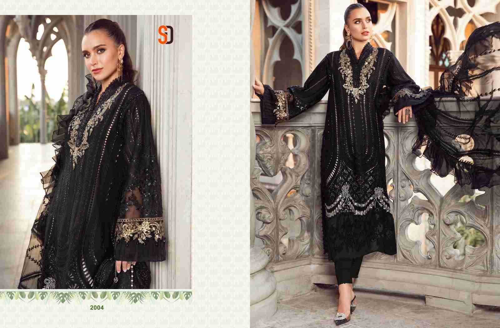 Maria.B. Vol-2 By Shraddha Designer 2001 To 2006 Series Designer Pakistani Suits Beautiful Stylish Fancy Colorful Party Wear & Occasional Wear Pure Cotton Embroidered Dresses At Wholesale Price