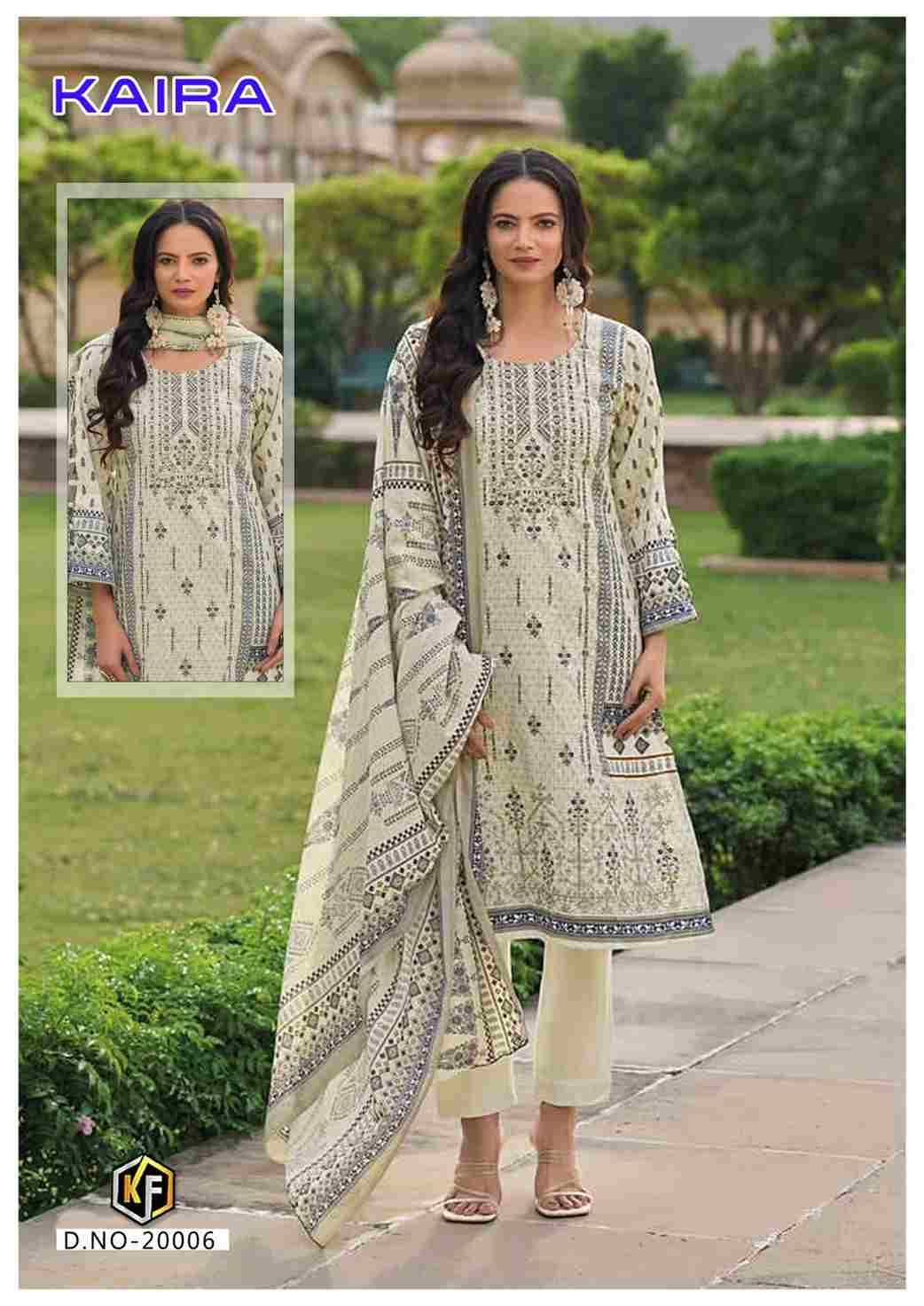 Kaira Vol-20 By Keval Fab 20001 To 20006 Series Beautiful Festive Suits Colorful Stylish Fancy Casual Wear & Ethnic Wear Pure Cotton Print Dresses At Wholesale Price