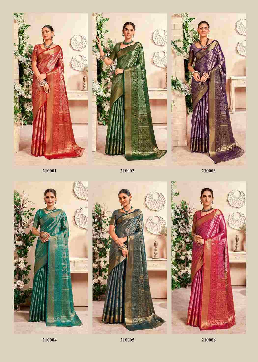 Venkatgiri Silk By Rajpath 210001 To 210006 Series Indian Traditional Wear Collection Beautiful Stylish Fancy Colorful Party Wear & Occasional Wear Silk Sarees At Wholesale Price