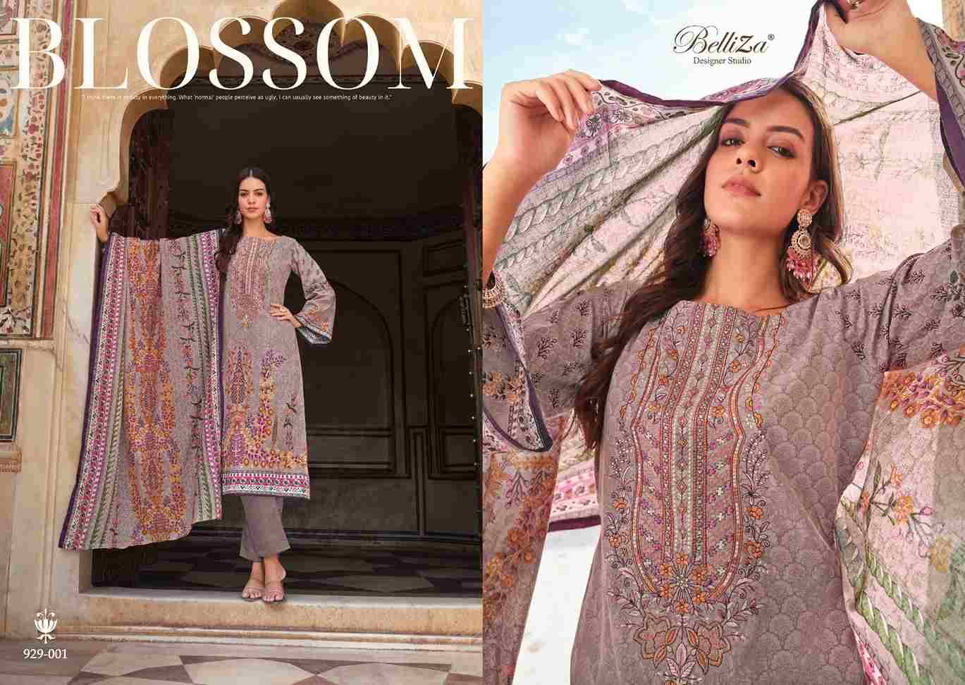 Naira Vol-56 By Belliza 929-001 To 929-008 Series Beautiful Festive Suits Stylish Fancy Colorful Casual Wear & Ethnic Wear Pure Cotton Print Dresses At Wholesale Price