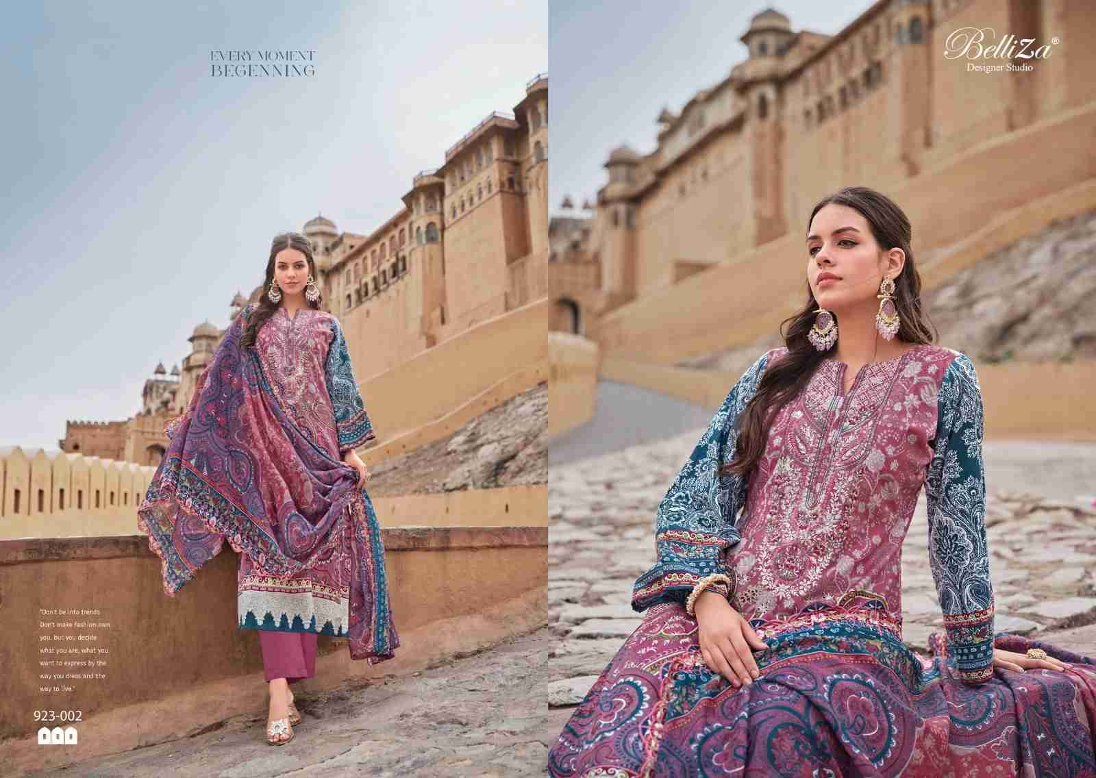 Guzarish Vol-10 By Belliza 923-001 To 923-008 Series Beautiful Stylish Festive Suits Fancy Colorful Casual Wear & Ethnic Wear & Ready To Wear Pure Cotton Digital Print Dresses At Wholesale Price