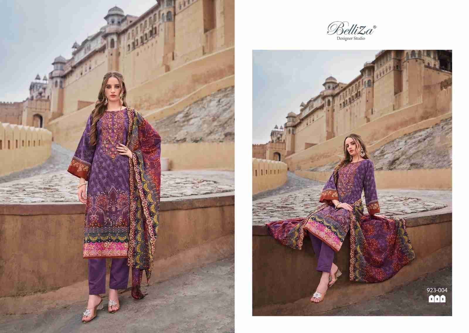 Guzarish Vol-10 By Belliza 923-001 To 923-008 Series Beautiful Stylish Festive Suits Fancy Colorful Casual Wear & Ethnic Wear & Ready To Wear Pure Cotton Digital Print Dresses At Wholesale Price