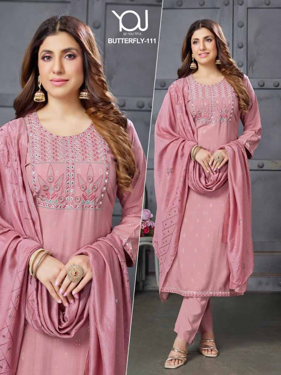 Butterfly By You 107 To 119 Series Beautiful Stylish Festive Suits Fancy Colorful Casual Wear & Ethnic Wear & Ready To Wear Rayon Dresses At Wholesale Price