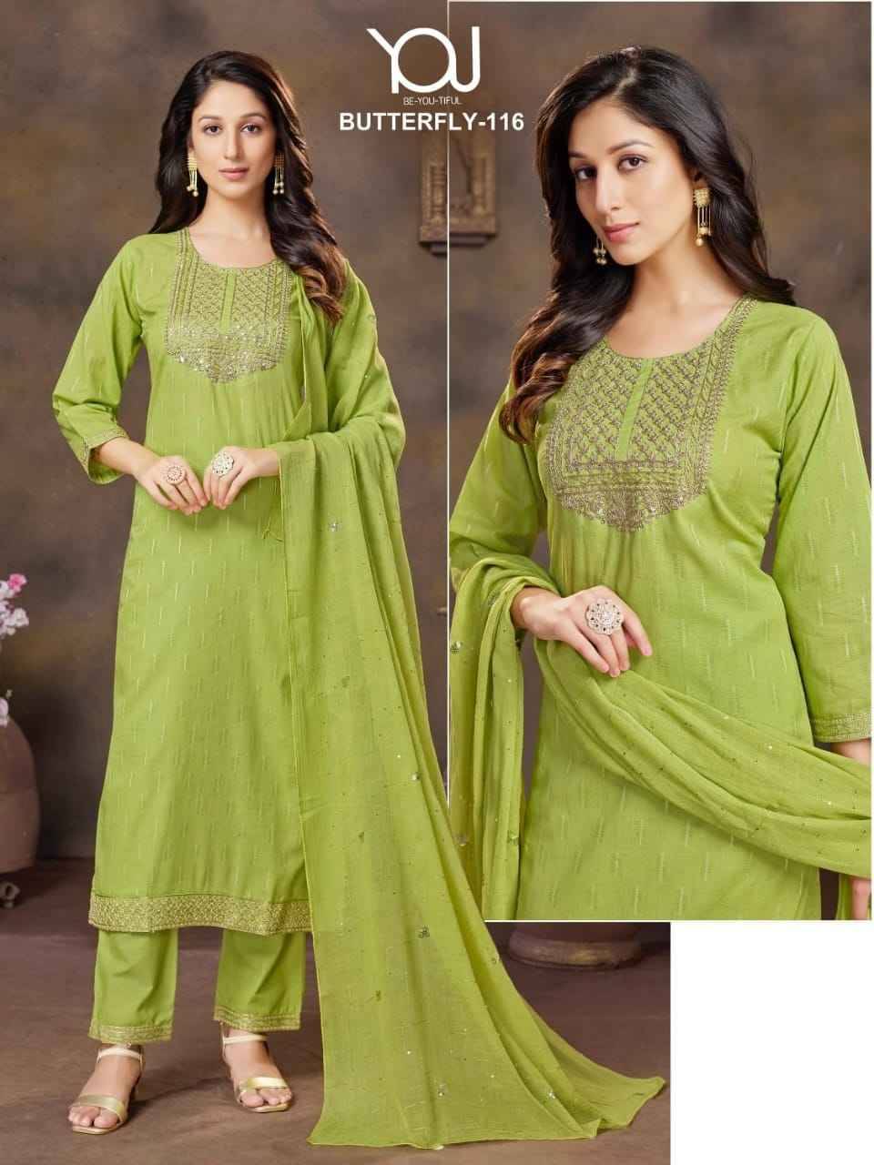 Butterfly By You 107 To 119 Series Beautiful Stylish Festive Suits Fancy Colorful Casual Wear & Ethnic Wear & Ready To Wear Rayon Dresses At Wholesale Price