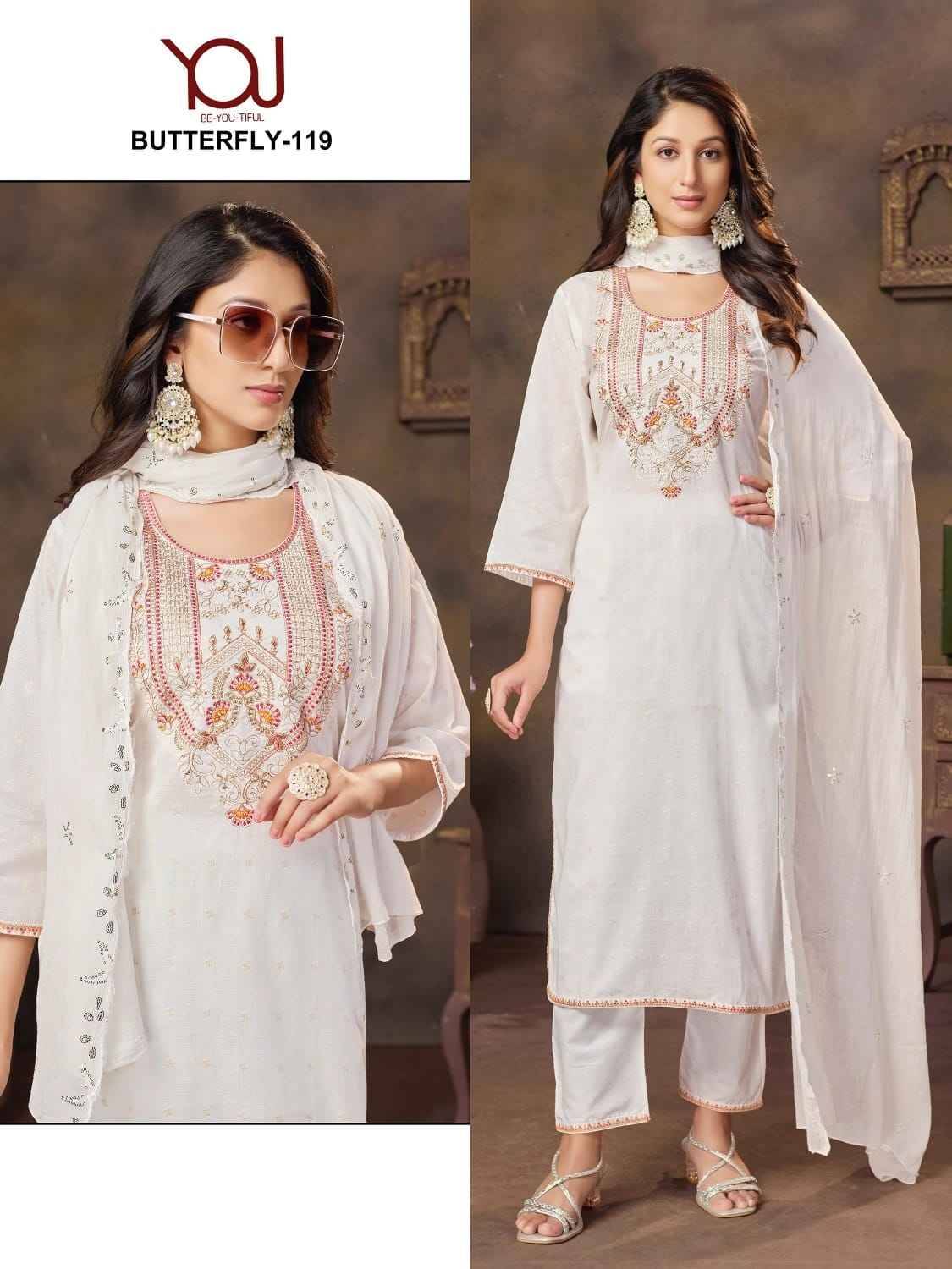 Butterfly By You 107 To 119 Series Beautiful Stylish Festive Suits Fancy Colorful Casual Wear & Ethnic Wear & Ready To Wear Rayon Dresses At Wholesale Price