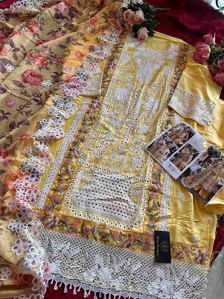 Ziaaz Designs Hit Design 586 By Ziaaz Designs Beautiful Pakistani Suits Colorful Stylish Fancy Casual Wear & Ethnic Wear Rayon Embroidered Dresses At Wholesale Price