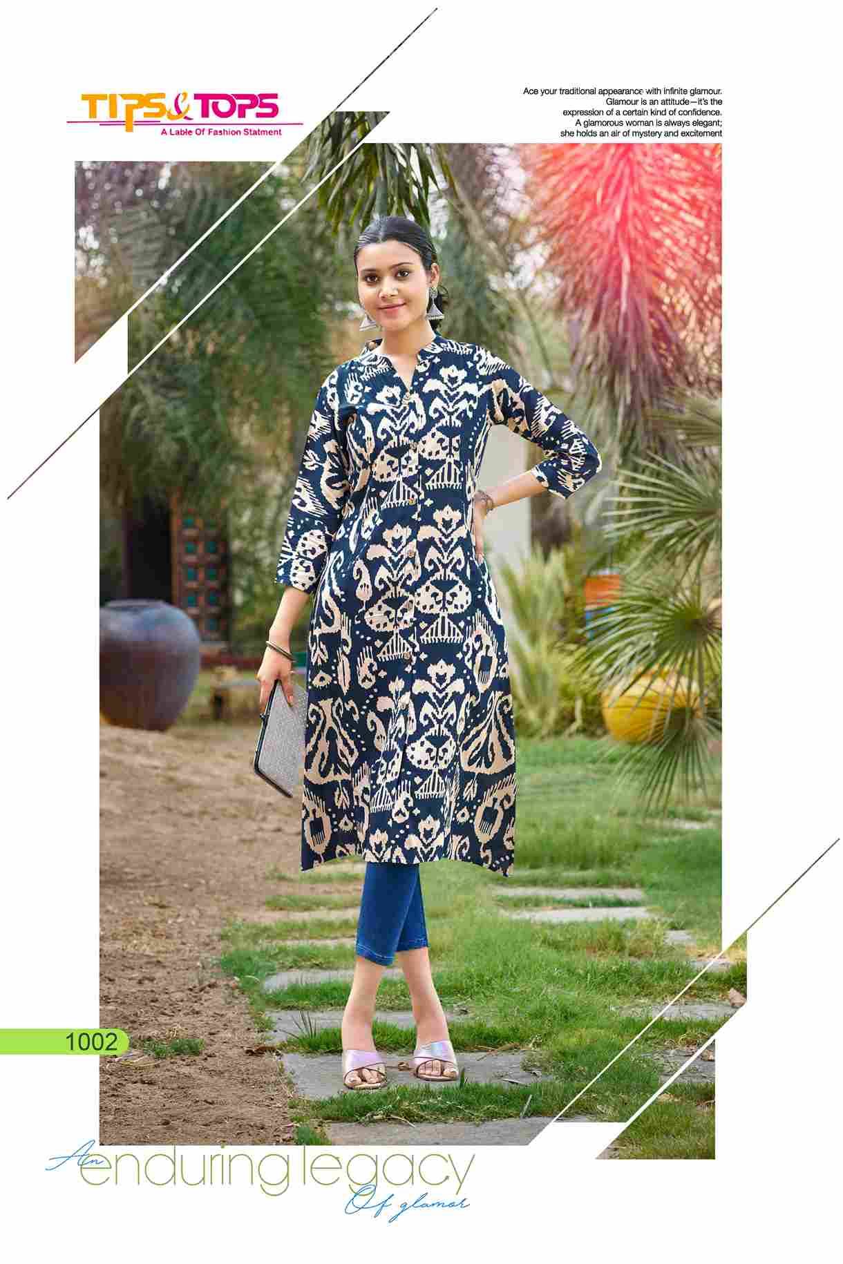 Mimi Vol-2 By Tips And Tops 1001 To 1006 Series Designer Stylish Fancy Colorful Beautiful Party Wear & Ethnic Wear Collection Heavy Rayon Kurtis At Wholesale Price