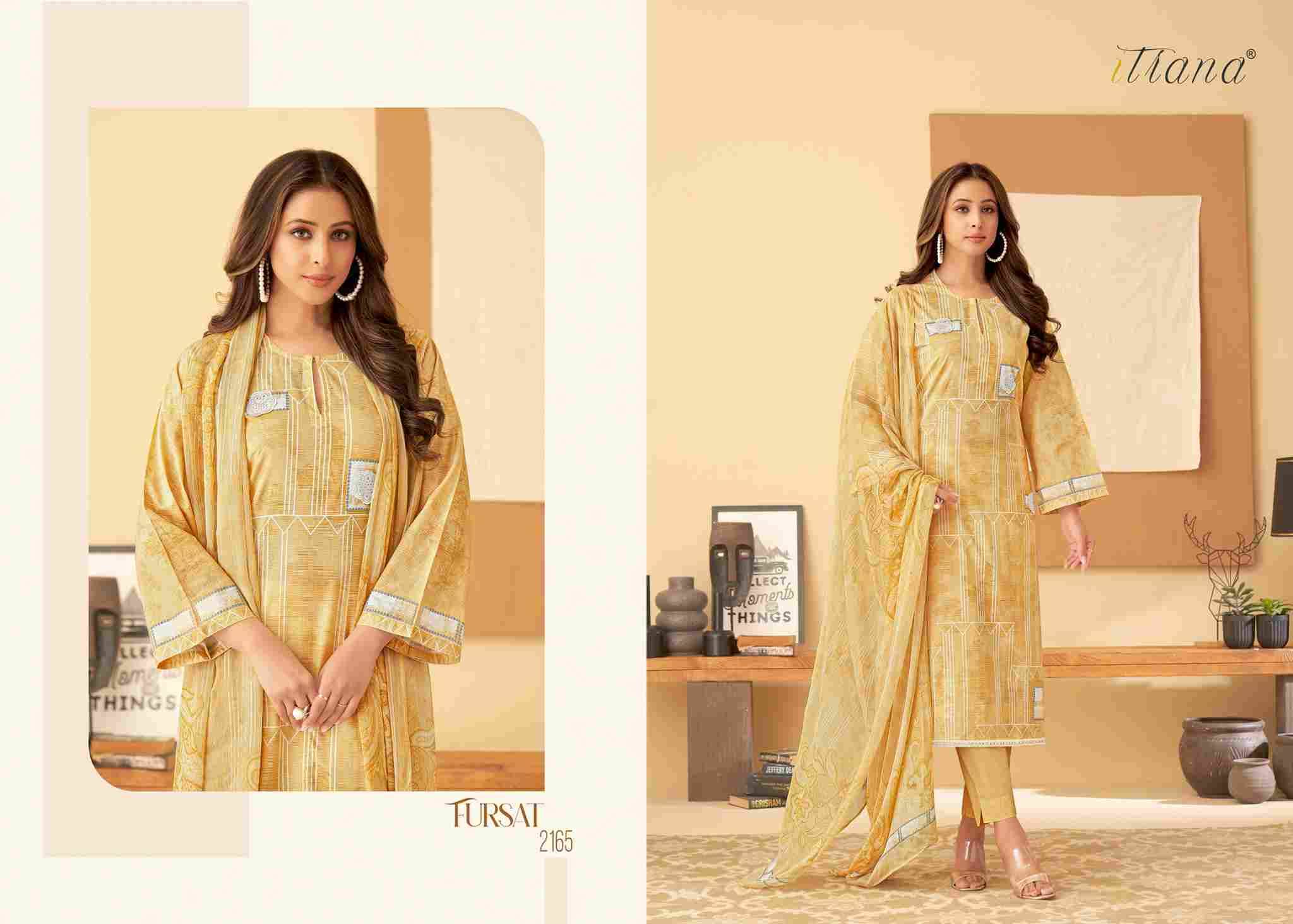 Fursat By Itrana Beautiful Festive Suits Colorful Stylish Fancy Casual Wear & Ethnic Wear Pure Lawn Cotton Dresses At Wholesale Price