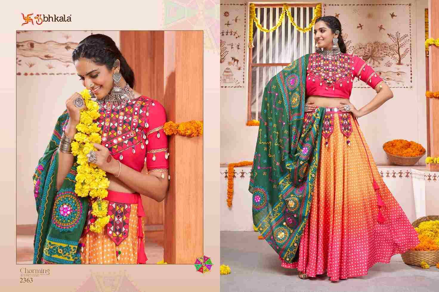 Raas Vol-10 By Shubhkala 2361 To 2367 Series Bridal Wear Collection Beautiful Stylish Colorful Fancy Party Wear & Occasional Wear Rayon/Viscose Rayon Lehengas At Wholesale Price