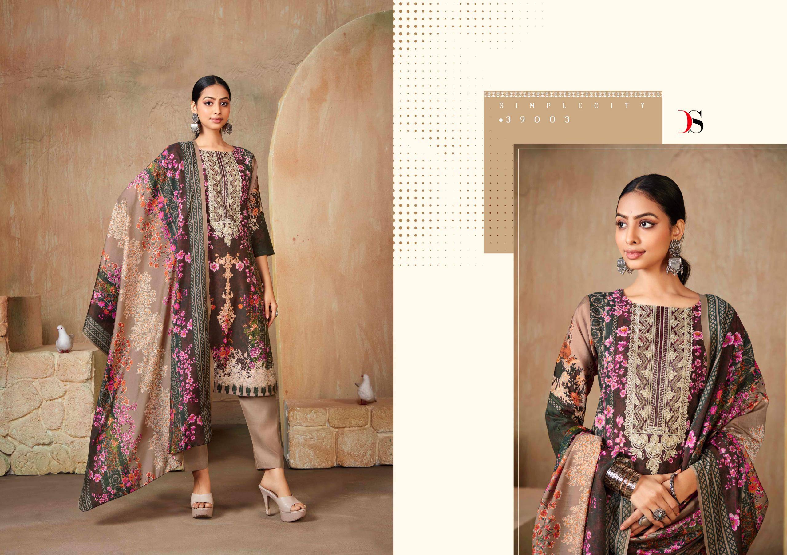 Elan-24 By Deepsy Suits 39001 To 39008 Series Designer Pakistani Suits Beautiful Stylish Fancy Colorful Party Wear & Occasional Wear Pure Muslin Dresses At Wholesale Price