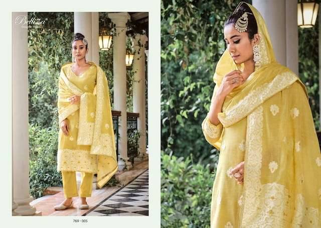 Zeenat By Belliza 769-001 To 769-006 Series Beautiful Stylish Festive Suits Fancy Colorful Casual Wear & Ethnic Wear & Ready To Wear Pure Cotton Digital Print Dresses At Wholesale Price