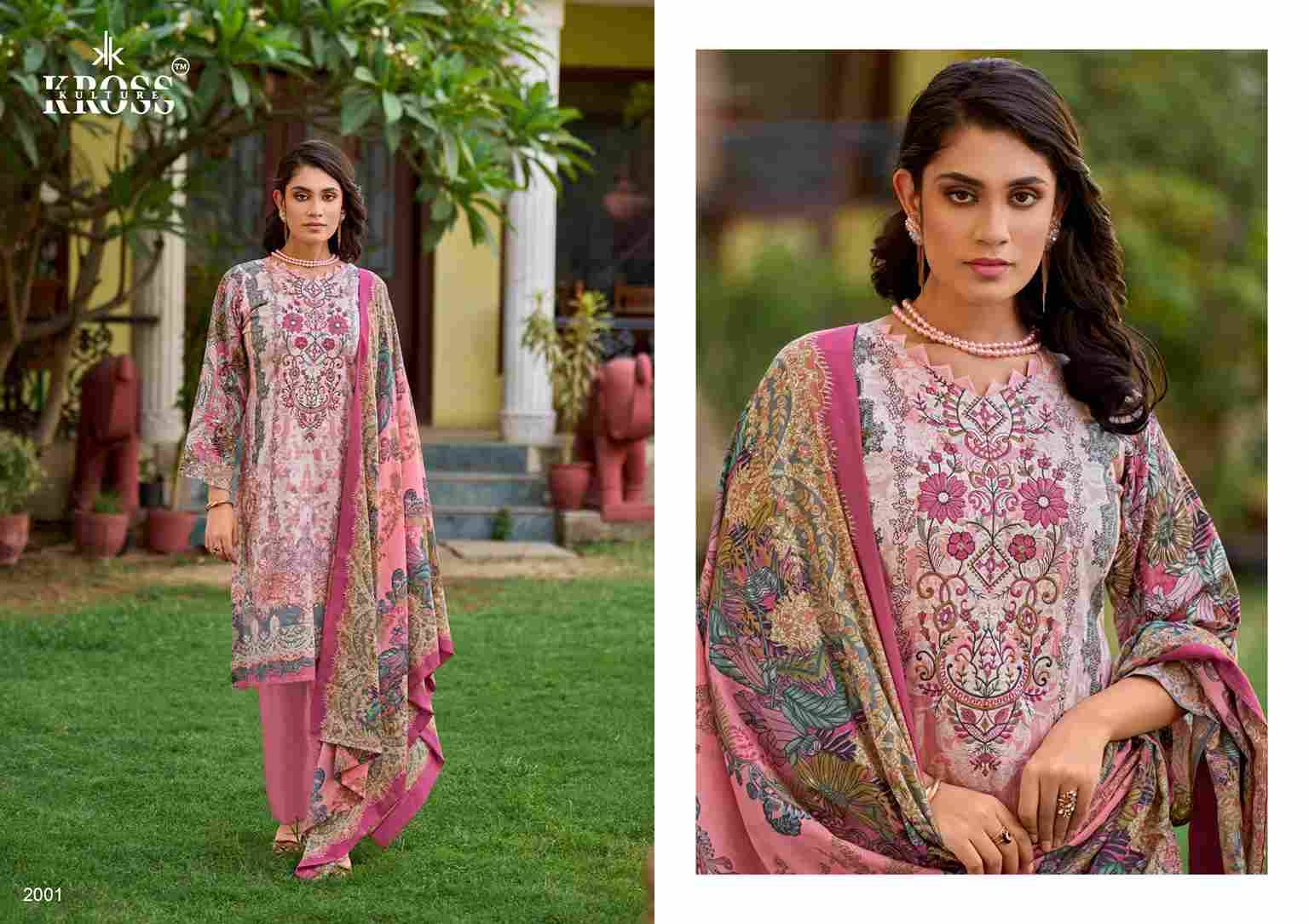 Naira Vol-2 By Kross Kulture 2001 To 2006 Series Beautiful Pakistani Suits Colorful Stylish Fancy Casual Wear & Ethnic Wear Heavy Cotton With Embroidered Dresses At Wholesale Price