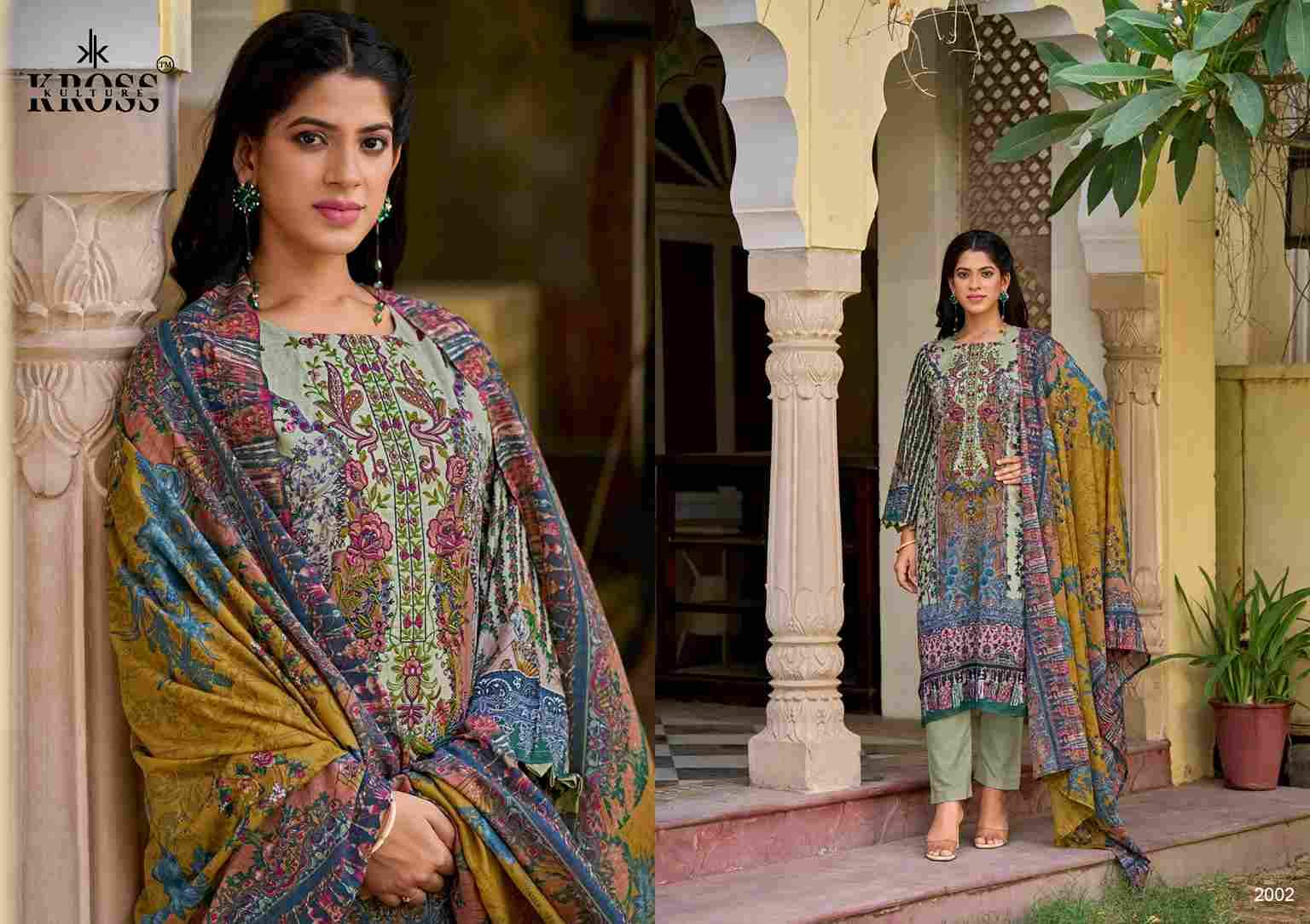 Naira Vol-2 By Kross Kulture 2001 To 2006 Series Beautiful Pakistani Suits Colorful Stylish Fancy Casual Wear & Ethnic Wear Heavy Cotton With Embroidered Dresses At Wholesale Price