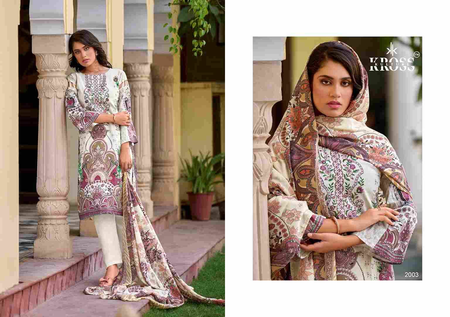 Naira Vol-2 By Kross Kulture 2001 To 2006 Series Beautiful Pakistani Suits Colorful Stylish Fancy Casual Wear & Ethnic Wear Heavy Cotton With Embroidered Dresses At Wholesale Price