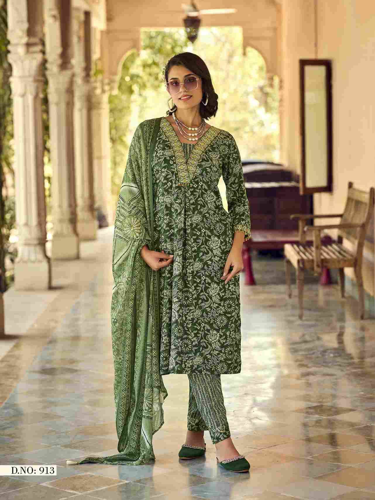 Haseena Vol-2 By Karissa 913 To 918 Series Festive Suits Beautiful Fancy Colorful Stylish Party Wear & Occasional Wear Rayon Dresses At Wholesale Price