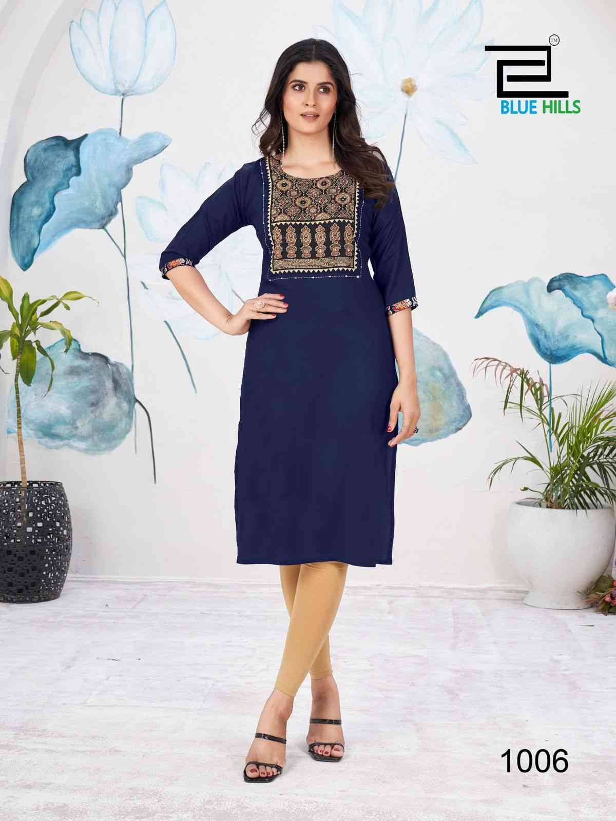 Cadbury By Blue Hills 1001 To 1008 Series Designer Stylish Fancy Colorful Beautiful Party Wear & Ethnic Wear Collection Heavy Rayon Kurtis At Wholesale Price