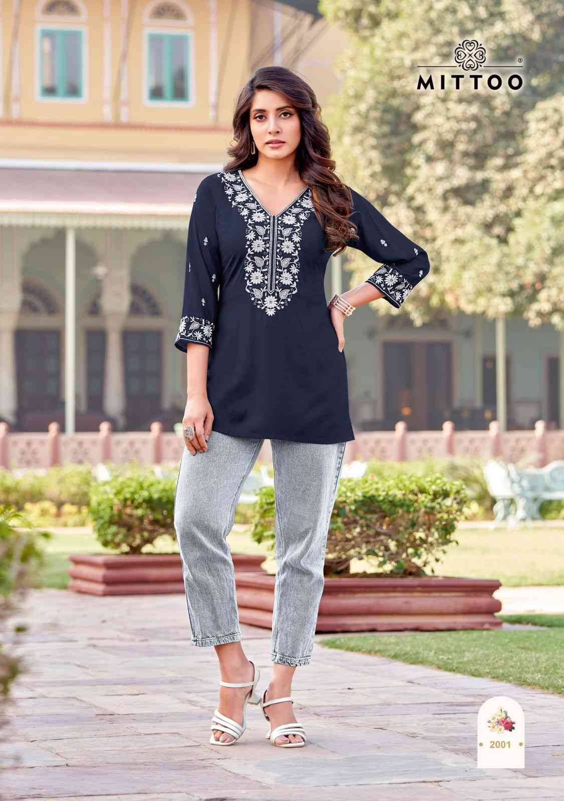 Charmi By Mittoo 2001 To 2006 Series Designer Stylish Fancy Colorful Beautiful Party Wear & Ethnic Wear Collection Heavy Rayon Tops At Wholesale Price