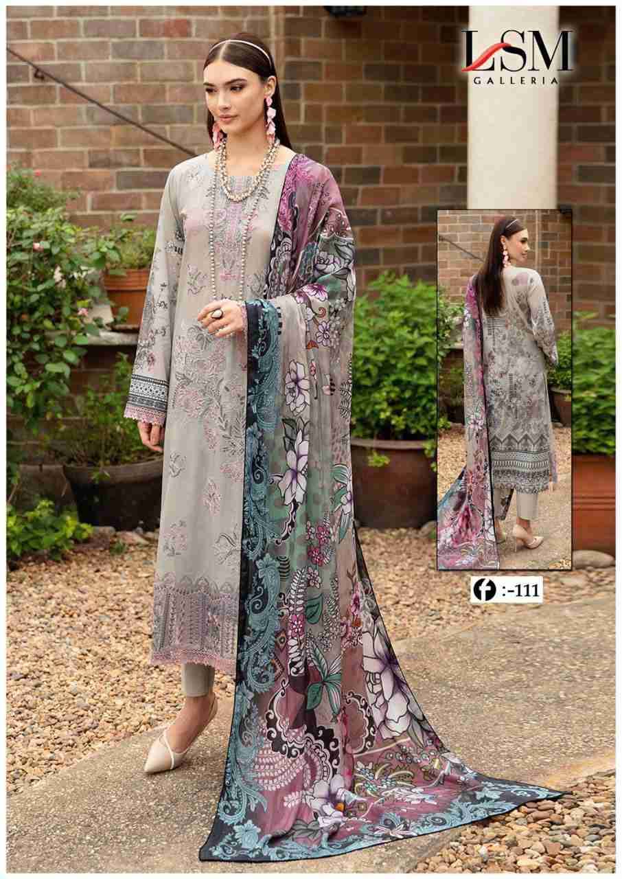 Firdous Queen Vol-11 By Lsm Galleria 111 To 116 Series Beautiful Stylish Festive Suits Fancy Colorful Casual Wear & Ethnic Wear & Ready To Wear Pure Lawn Print Dresses At Wholesale Price