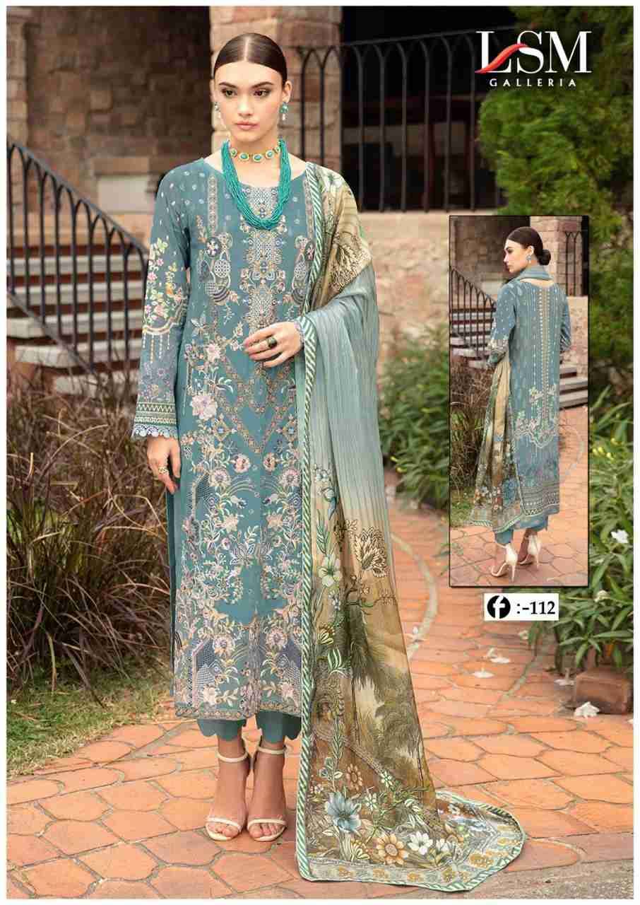 Firdous Queen Vol-11 By Lsm Galleria 111 To 116 Series Beautiful Stylish Festive Suits Fancy Colorful Casual Wear & Ethnic Wear & Ready To Wear Pure Lawn Print Dresses At Wholesale Price