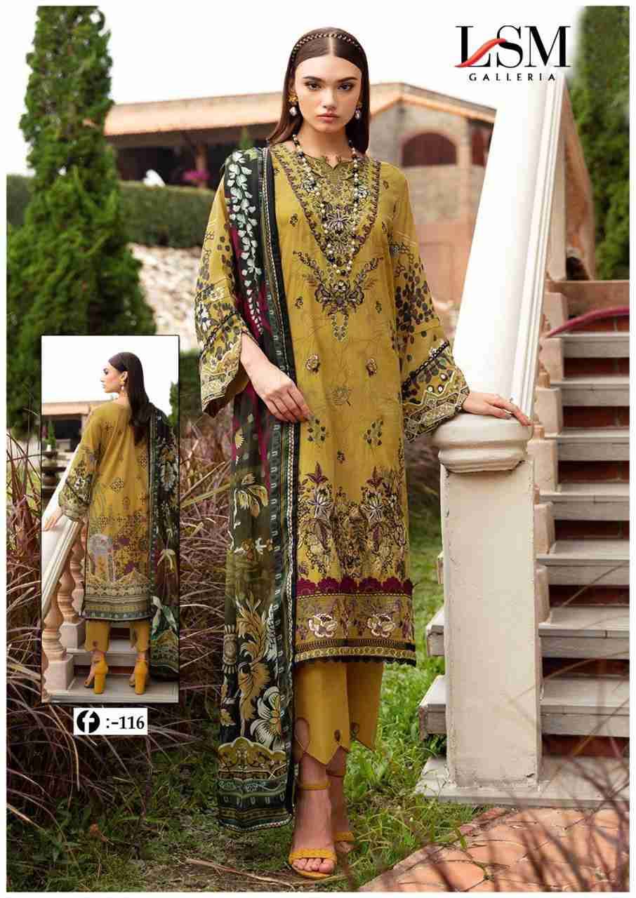 Firdous Queen Vol-11 By Lsm Galleria 111 To 116 Series Beautiful Stylish Festive Suits Fancy Colorful Casual Wear & Ethnic Wear & Ready To Wear Pure Lawn Print Dresses At Wholesale Price