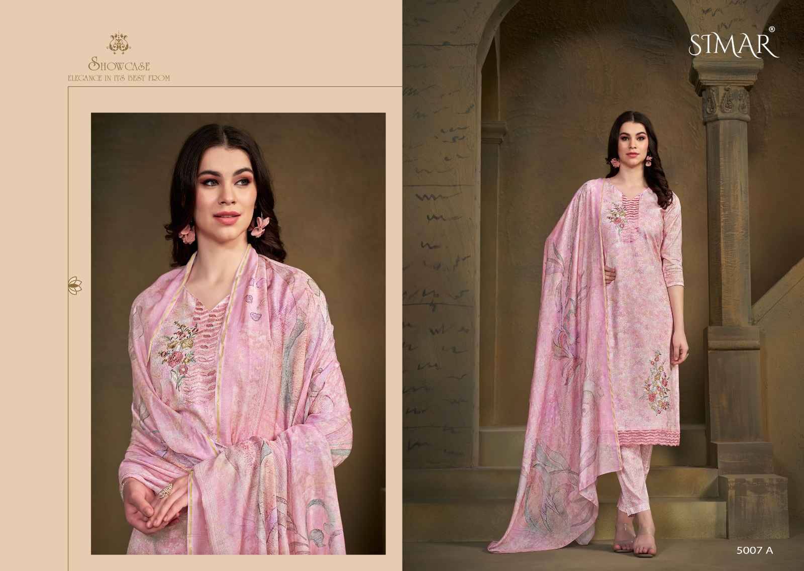 Shanaya By Glossy 5007-A To 5007-D Series Beautiful Festive Suits Colorful Stylish Fancy Casual Wear & Ethnic Wear Pure Lawn Cotton Dresses At Wholesale Price