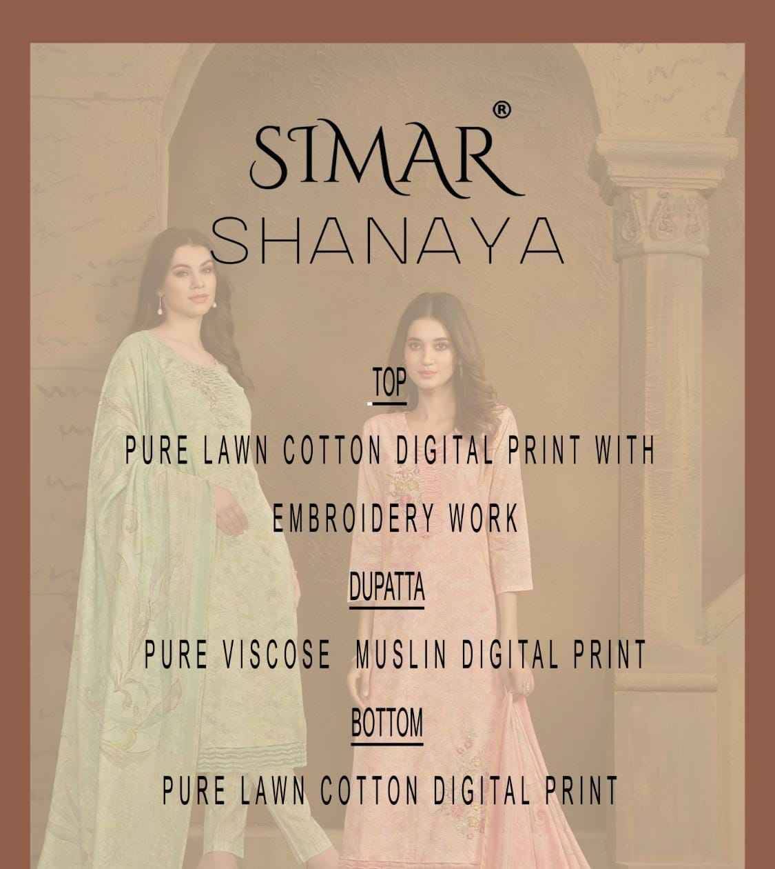 Shanaya By Glossy 5007-A To 5007-D Series Beautiful Festive Suits Colorful Stylish Fancy Casual Wear & Ethnic Wear Pure Lawn Cotton Dresses At Wholesale Price