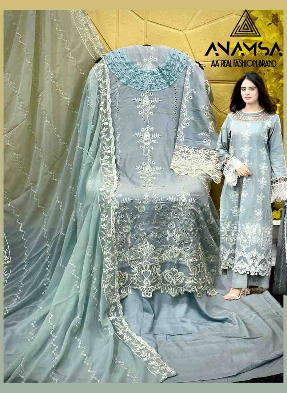 Anamsa Hit Design 474 By Fashid Wholesale Beautiful Pakistani Suits Colorful Stylish Fancy Casual Wear & Ethnic Wear Pure Rayon Cotton Embroidered Dresses At Wholesale Price