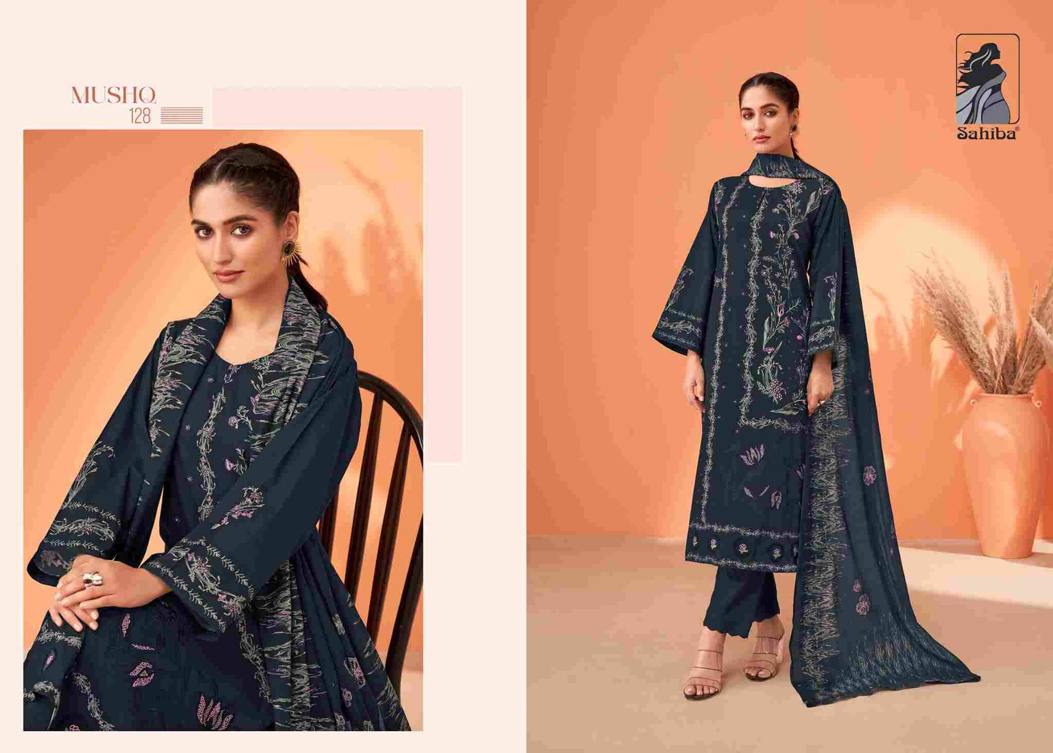 Mushq By Sahiba Fabrics Beautiful Festive Suits Colorful Stylish Fancy Casual Wear & Ethnic Wear Premium Cotton Lawn Dresses At Wholesale Price