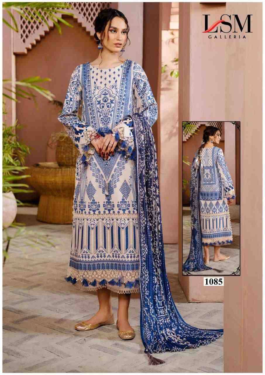 Parian Dream Vol-9 By Lsm Galleria 1081 To 1086 Series Beautiful Festive Suits Colorful Stylish Fancy Casual Wear & Ethnic Wear Pure Lawn Print With Work Dresses At Wholesale Price