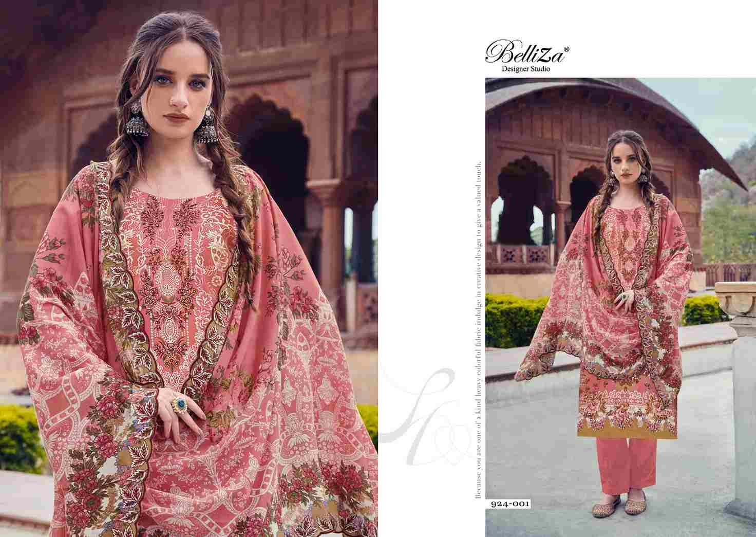 Guzarish Vol-11 By Belliza 924-001 To 924-008 Series Beautiful Stylish Festive Suits Fancy Colorful Casual Wear & Ethnic Wear & Ready To Wear Pure Cotton Digital Print Dresses At Wholesale Price