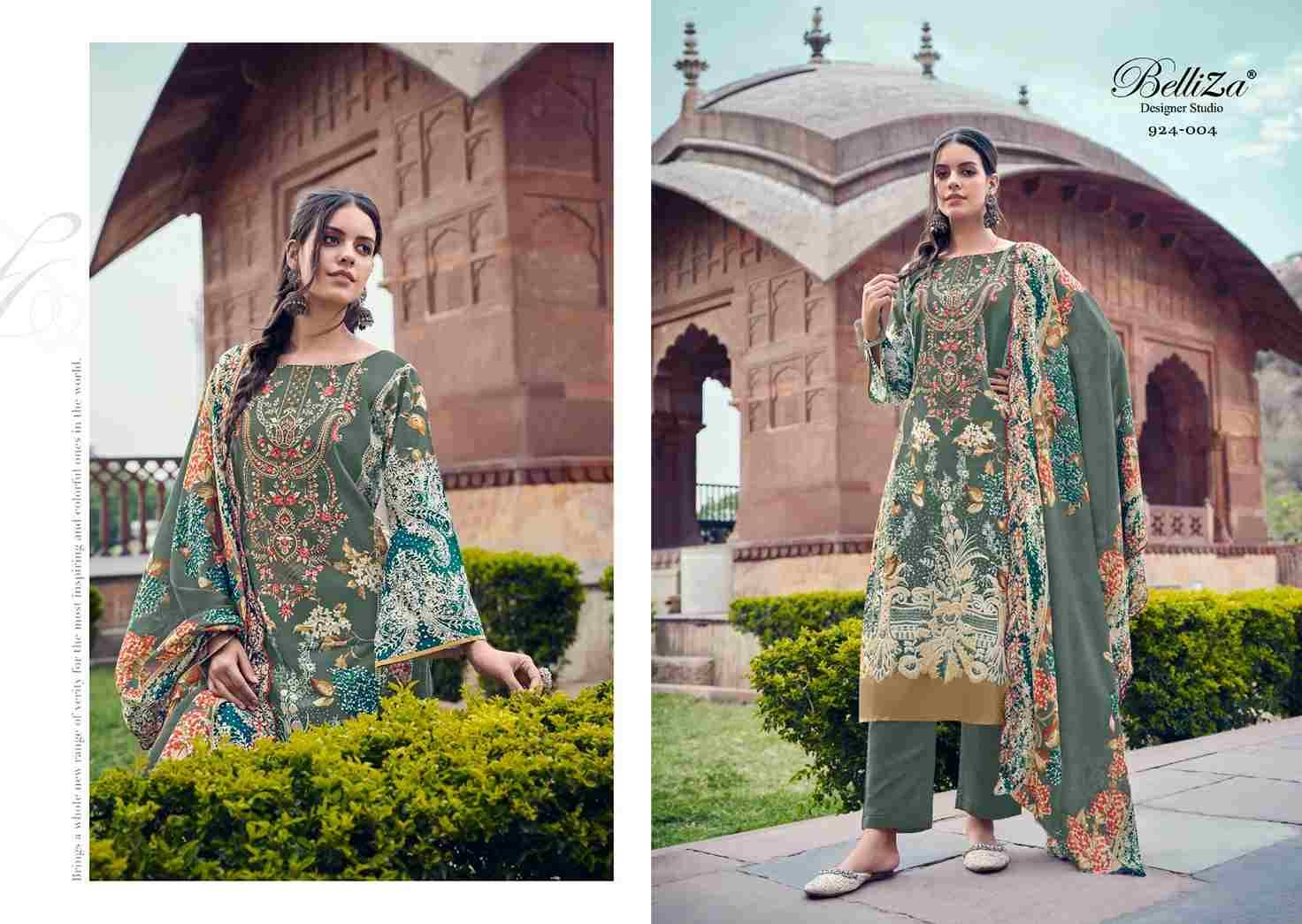 Guzarish Vol-11 By Belliza 924-001 To 924-008 Series Beautiful Stylish Festive Suits Fancy Colorful Casual Wear & Ethnic Wear & Ready To Wear Pure Cotton Digital Print Dresses At Wholesale Price