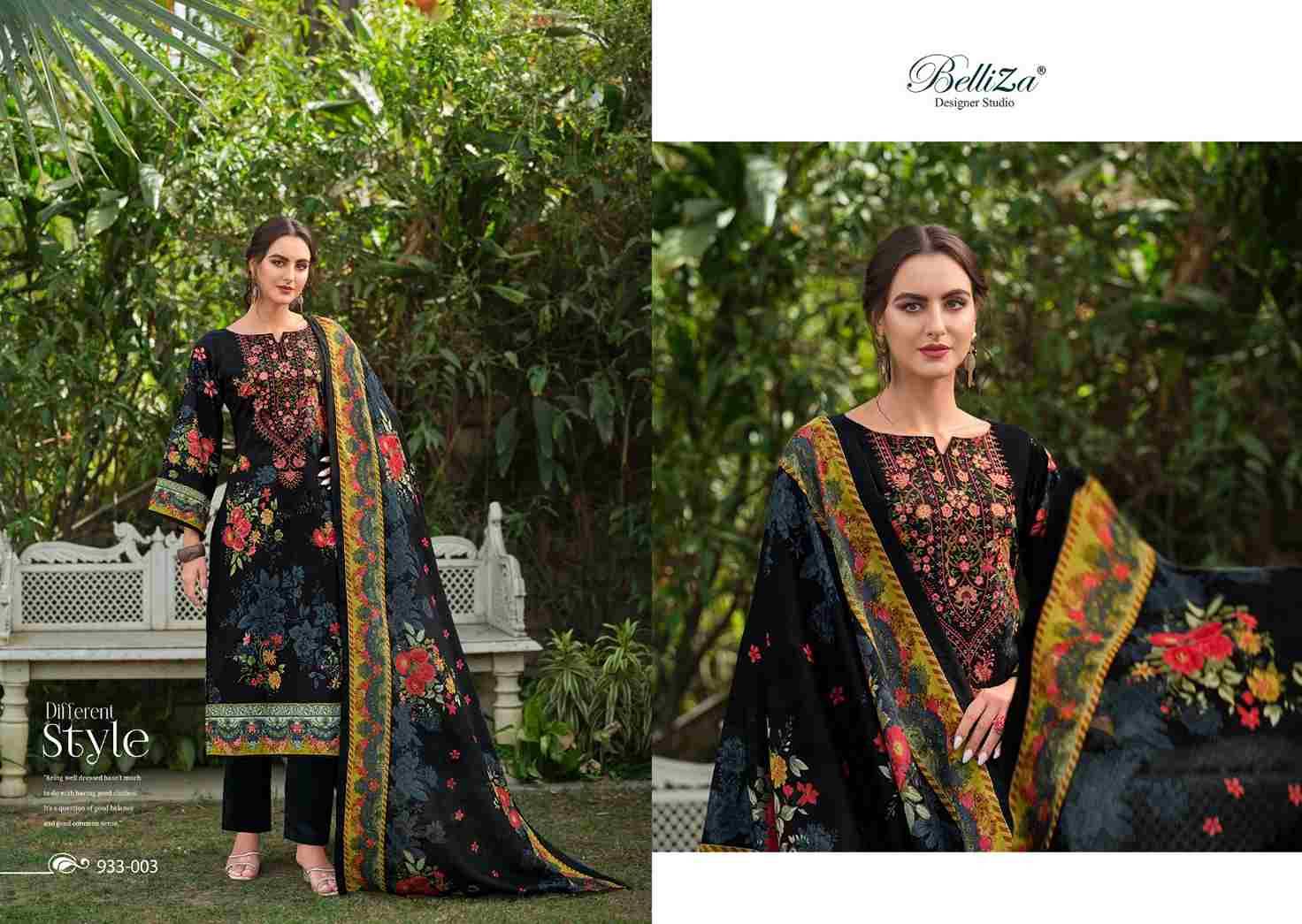 Naira Vol-58 By Belliza 933-001 To 933-008 Series Beautiful Festive Suits Stylish Fancy Colorful Casual Wear & Ethnic Wear Pure Cotton Print Dresses At Wholesale Price