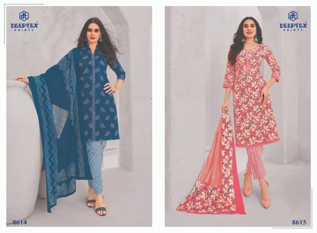 Miss India Vol-86 By Deeptex Prints 8601 To 8626 Series Beautiful Festive Suits Stylish Fancy Colorful Casual Wear & Ethnic Wear Cotton Print Dresses At Wholesale Price