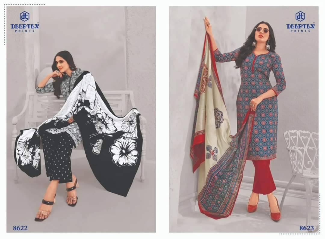 Miss India Vol-86 By Deeptex Prints 8601 To 8626 Series Beautiful Festive Suits Stylish Fancy Colorful Casual Wear & Ethnic Wear Cotton Print Dresses At Wholesale Price